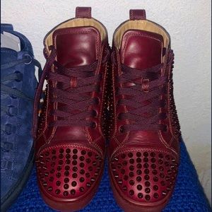 Red bottoms sneakers sz 8